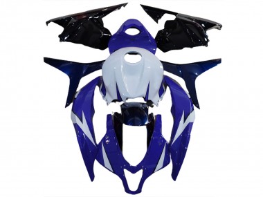 Purchase 2009-2012 Honda CBR600RR Motorcycle Fairings - White Blue Glossy Black Canada