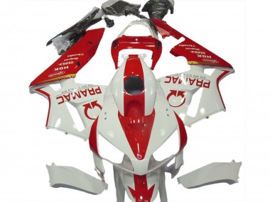 Purchase 2005-2006 Honda CBR600RR Motorcycle Fairings - White Red Pramac Canada