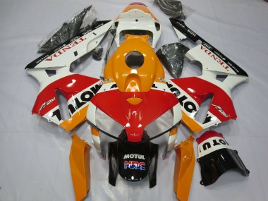 Purchase 2005-2006 Honda CBR600RR Motorcycle Fairings - White Repsol Canada