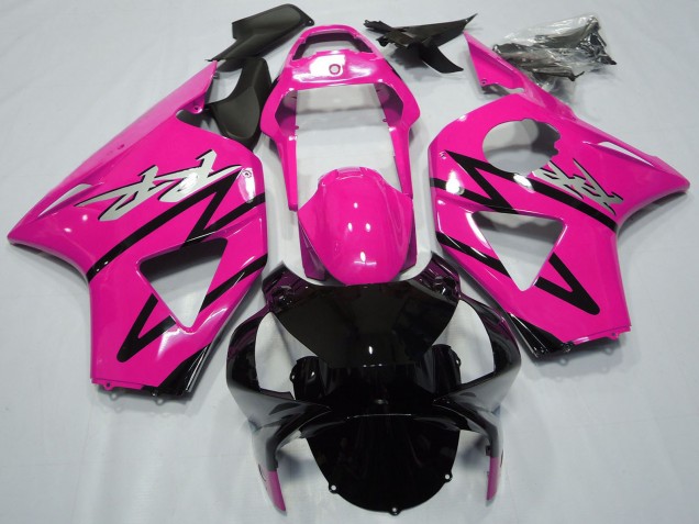 2002-2003 Honda CBR954RR Motorcycle Fairing - Pink Glossy Black Canada
