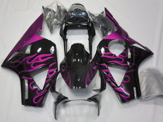 2002-2003 Honda CBR954RR Motorcycle Fairings - Pink Flame Canada