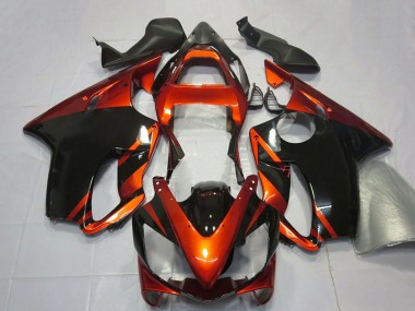 Purchase 2001-2003 Honda CBR600 F4i Motorcycle Fairings - Orange Glossy Black Canada