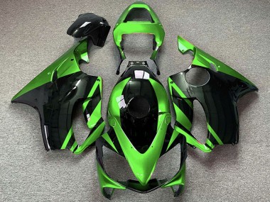 Purchase 2001-2003 Honda CBR600 F4i Motorcycle Fairings - Green Glossy Black Canada