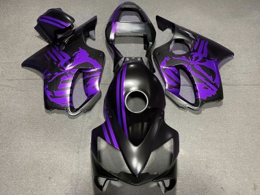 Purchase 2001-2003 Honda CBR600 F4i Motorcycle Fairings - Purple Matte Black Skull Canada
