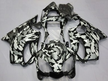 Purchase 2001-2003 Honda CBR600 F4i Motorcycle Fairings - White Grey Black Camouflage Canada