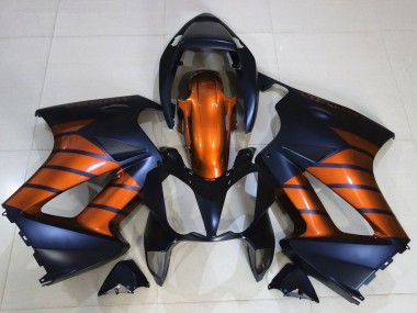 Purchase 2002-2013 Honda VFR 800 Motorcycle Fairings - Orange Matte Blue Matte Black Canada