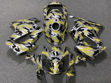 Purchase 2002-2013 Honda VFR 800 Motorcycle Fairings - Yellow Camouflage Canada
