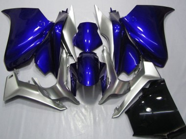 Purchase 2010-2014 Honda VFR 1200 Motorcycle Fairings - Silver Blue Canada