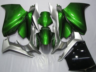 Purchase 2010-2014 Honda VFR 1200 Motorcycle Fairings - Silver Green Canada