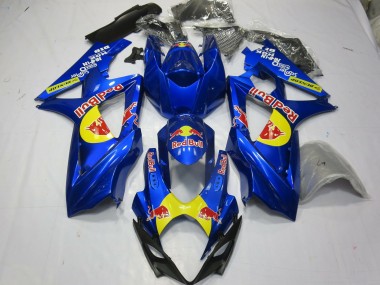Purchase 2007-2008 Suzuki GSXR 1000 Motorcycle Fairings - Blue Yellow Red Bull Canada