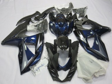 Purchase 2009-2016 Suzuki GSXR 1000 Motorcycle Fairings - Blue Silver Black Canada