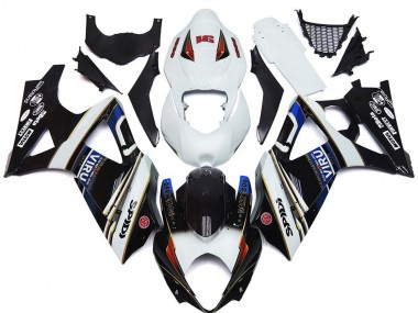 Purchase 2007-2008 Suzuki GSXR 1000 Motorcycle Fairings - White Blue Red Black Viru Canada
