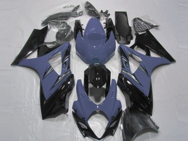 Purchase 2007-2008 Suzuki GSXR 1000 Motorcycle Fairings - Dark Blue Glossy Black Canada