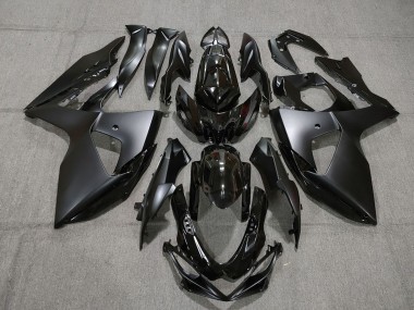 Purchase 2009-2016 Suzuki GSXR 1000 Motorcycle Fairings - Glossy Black Matte Black Canada