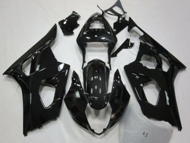 Purchase 2003-2004 Suzuki GSXR 1000 Motorcycle Fairings - Glossy Black Canada