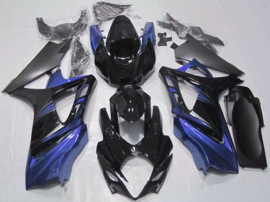 Purchase 2007-2008 Suzuki GSXR 1000 Motorcycle Fairings - Glossy Black Blue Canada
