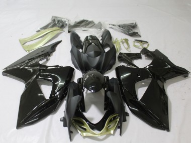 Purchase 2009-2016 Suzuki GSXR 1000 Motorcycle Fairings - Glossy Black Silver Canada