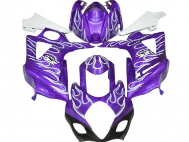 Purchase 2007-2008 Suzuki GSXR 1000 Motorcycle Fairings - Purple White Flame Canada