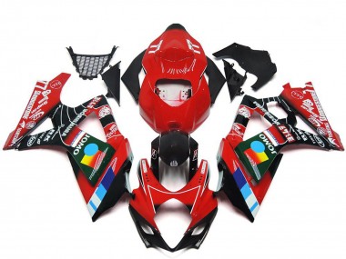 Purchase 2007-2008 Suzuki GSXR 1000 Motorcycle Fairings - Red Black Blue White Yellow Canada