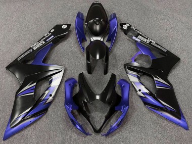 Purchase 2005-2006 Suzuki GSXR 1000 Motorcycle Fairings - Matte Black Blue Canada