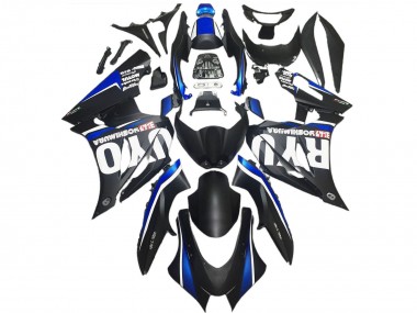 Purchase 2017-2024 Suzuki GSXR 1000 Motorcycle Fairings - Matte Black Blue Canada