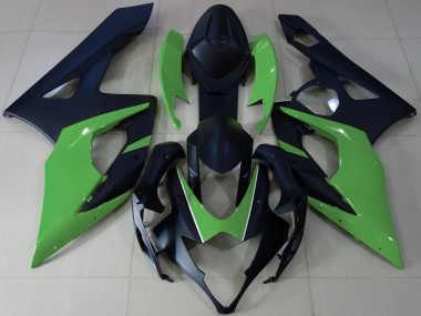 Purchase 2005-2006 Suzuki GSXR 1000 Motorcycle Fairings - Matte Black Green Canada