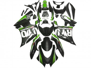 Purchase 2017-2024 Suzuki GSXR 1000 Motorcycle Fairings - Matte Black Green Canada