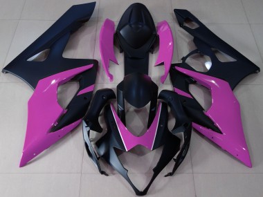 Purchase 2005-2006 Suzuki GSXR 1000 Motorcycle Fairings - Matte Black Pink Canada