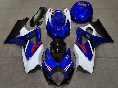 Purchase 2007-2008 Suzuki GSXR 1000 Motorcycle Fairings - White Blue Red Black OEM Style Canada