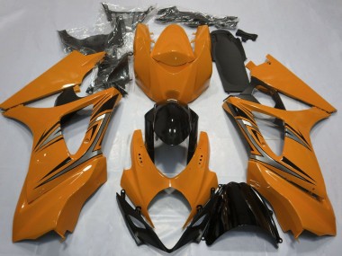 Purchase 2007-2008 Suzuki GSXR 1000 Motorcycle Fairings - Orange Glossy Black OEM Style Canada