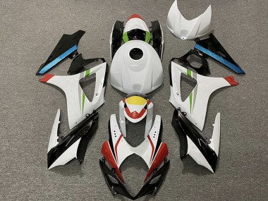 Purchase 2007-2008 Suzuki GSXR 1000 Motorcycle Fairings - White Red Yellow Blue Black Racing Canada