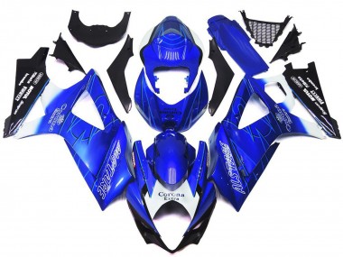 Purchase 2007-2008 Suzuki GSXR 1000 Motorcycle Fairings - Blue White Black Corona Canada