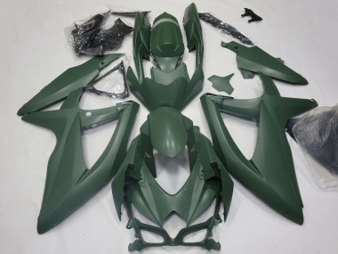Purchase 2008-2010 Suzuki GSXR 600 / GSXR 750 Motorcycle Fairings - Army Green Canada