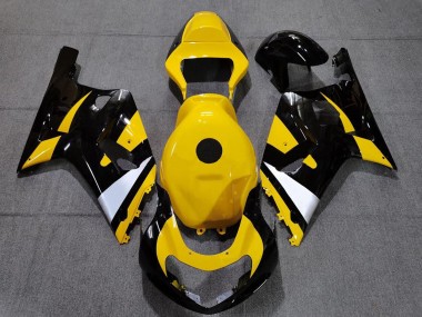 Purchase 2001-2003 Suzuki GSXR 600 / GSXR 750 Motorcycle Fairings - Yellow White Glossy Black Canada