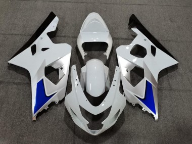 Purchase 2004-2005 Suzuki GSXR 600 / GSXR 750 Motorcycle Fairing Kits - White Blue Black Canada