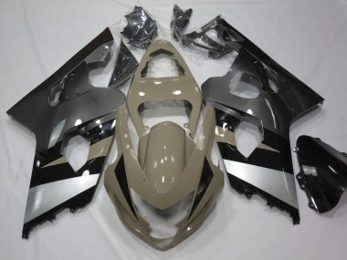 Purchase 2004-2005 Suzuki GSXR 600 / GSXR 750 Motorcycle Fairings - Desert Tan Silver Black Canada