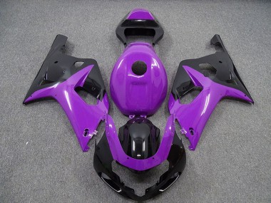 Purchase 2001-2003 Suzuki GSXR 600 / GSXR 750 Motorcycle Fairings - Purple Glossy Black Canada