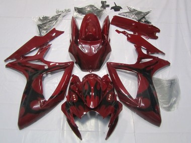 Purchase 2006-2007 Suzuki GSXR 600 / GSXR 750 Motorcycle Fairings - Maroon Red Canada