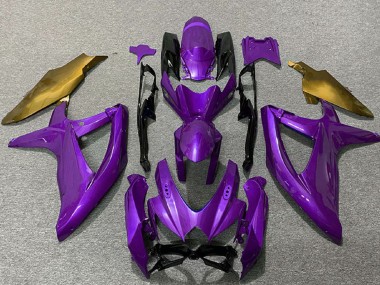 Purchase 2008-2010 Suzuki GSXR 600 / GSXR 750 Motorcycle Fairings - Purple Gold Canada