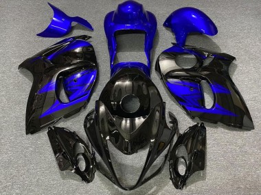 Purchase 2008-2020 Suzuki GSXR 1300 Motorcycle Fairings - Glossy Black and Deep Blue Canada