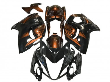 Purchase 2008-2020 Suzuki GSXR 1300 Motorcycle Fairings - Glossy Black and Deep Orange Canada