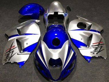 Purchase 1996-2007 Suzuki GSXR 1300 Motorcycle Fairings - Silver Blue Canada