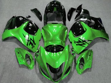 Purchase 2008-2020 Suzuki GSXR 1300 Motorcycle Fairings - Glossy Green and Black Canada