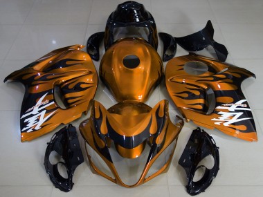 Purchase 2008-2020 Suzuki GSXR 1300 Motorcycle Fairings - Glossy Orange Black Canada