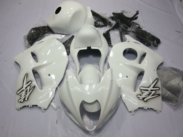 1996-2007 Suzuki GSXR 1300 Motorcycle Fairings - Glossy White Canada
