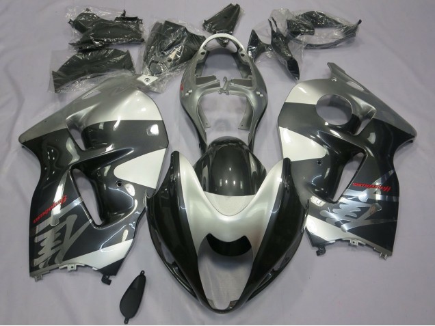 1996-2007 Suzuki GSXR 1300 Motorcycle Fairings - Grey and Silver Canada
