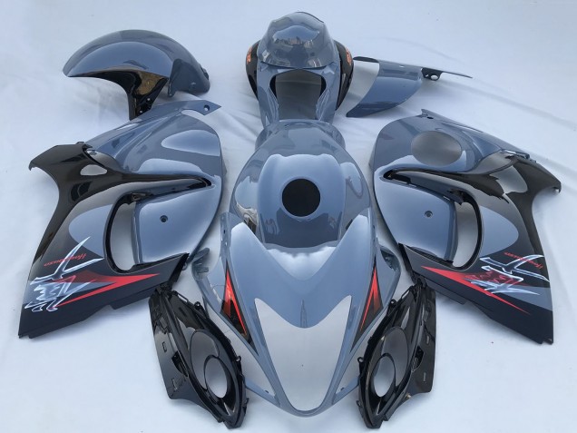 2008-2020 Suzuki GSXR 1300 Motorcycle Fairings - Nardo Grey Black Red Canada