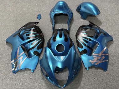 Purchase 1996-2007 Suzuki GSXR 1300 Motorcycle Fairings - Sky Blue and Black Canada