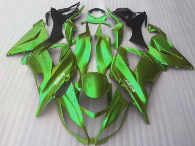 Purchase 2016-2020 Kawasaki ZX10R Motorcycle Fairings - Glossy Candy Green Canada