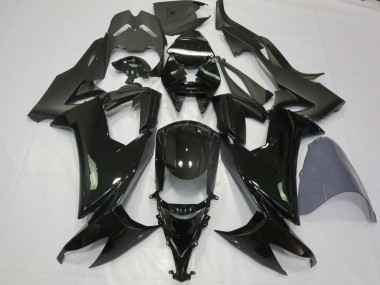 Purchase 2008-2010 Kawasaki ZX10R Motorcycle Fairings - Glossy Black Matte Black Canada
